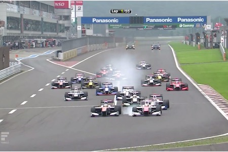 【動画】スーパーフォーミュラ第3戦富士 決勝レースのハイライト映像