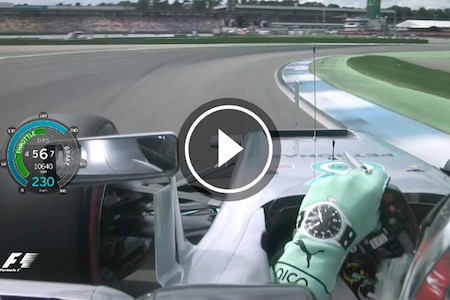 【オンボード動画】ロズベルグのポールポジションラップ／F1ドイツGP予選