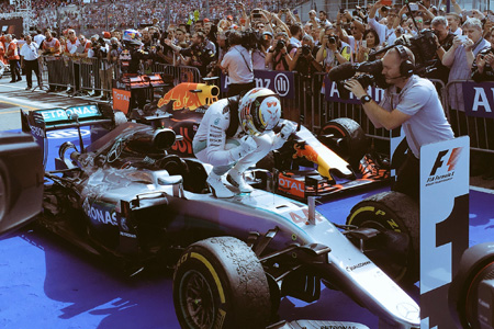 【決勝速報】ハミルトン快勝、ロズベルグ4位　マクラーレン・ホンダはトップ10／F1ドイツGP