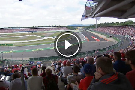 【レース動画】アロンソ、トップ10争いでサイド・バイ・サイド／F1ドイツGP決勝レース