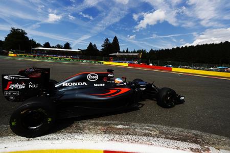 【P2速報】レッドブル1-2 マクラーレン・ホンダはトップ10復帰／F1ベルギーGP
