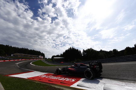 【スピードトラップ】3強は速い、アロンソ約10km/h届かず／F1ベルギーGP