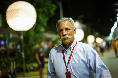 21世紀FOX副会長でF1新会長キャリー、シンガポールGPで挨拶回り「F1は初体験」