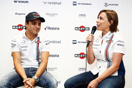 【マッサ引退】ウィリアムズ「フェリペの引退を悲しんでいる。今後もずっとファミリーの一員」