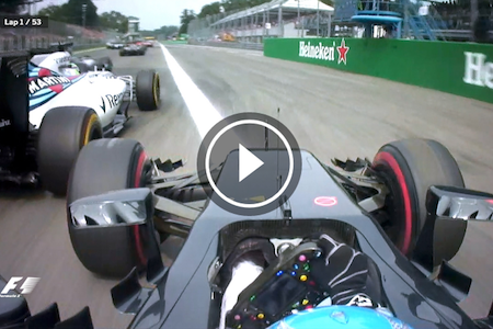 【動画】F1イタリアGP、オンボードカメラ映像9選〜F1ドライバーの素晴らしいテクニックの数々