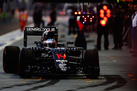 【P3速報】トップは三つ巴･･･マクラーレン・ホンダ、Q3進出なるか？／F1シンガポールGP