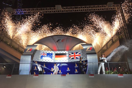 【ポイントランキング】ロズベルグ、ランキング逆転！／F1シンガポールGP終了後