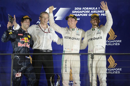 ピレリの予想は3ストップ･･･ロズベルグは2ストップ戦略でシンガポールGPを制す