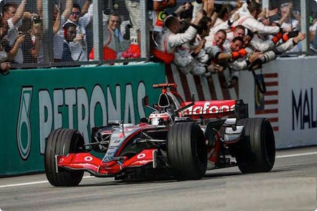 【マクラーレン】アロンソがマクラーレンで最初に優勝したのはマレーシアだった