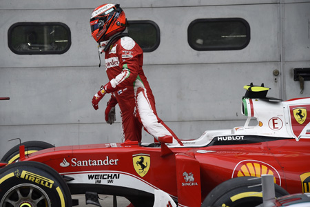 ライコネン「最後のアタックがあんなに悪い形では」