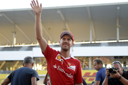 【フェラーリ】ベッテル、接触・リタイアへの反響に「驚いた」