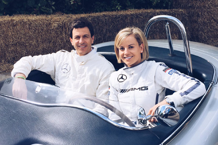 トトとスージーのヴォルフ夫妻が第一子を授かる