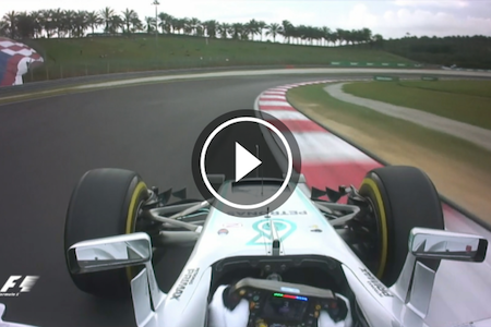 【オンボードカメラ】ハミルトン、異次元の速さで獲得したポールポジション