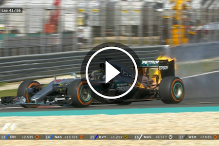【動画】ハミルトン悲痛の叫び「オー！ノー！」エンジンブローでリタイア