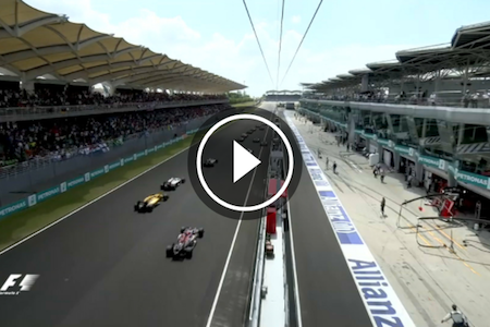 【動画】ドラマ！ドラマ！ドラマ！F1マレーシアGP決勝レース　ハイライト映像