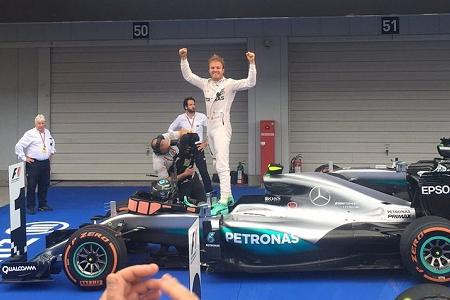 【決勝レポート】ロズベルグが初タイトルに大きく前進する鈴鹿初勝利　ホンダは地元で厳しい結果に／F1日本GP