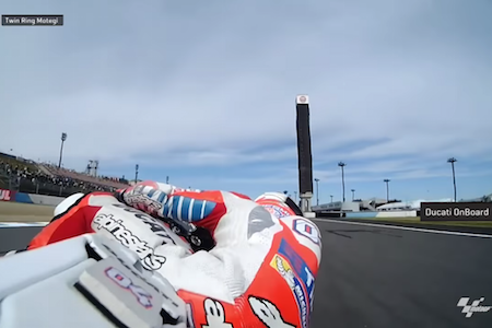 【動画】ドゥカティ、オンボードカメラ映像／日本GP