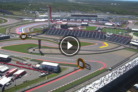 【動画】F1アメリカGPを上空から解説「大きな高低差、攻略が難しいコーナー」