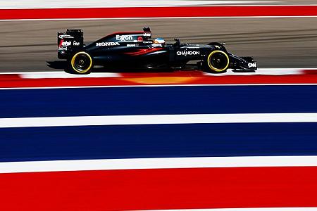 【P1レポート】メルセデスAMG強し マクラーレン・ホンダは苦しいスタートに／F1アメリカGP