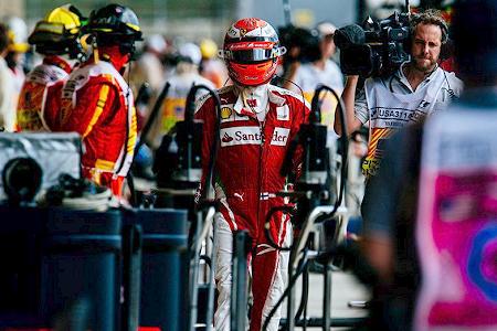 ライコネン「リアタイヤの装着ミスでリタイア」