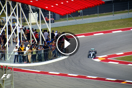 【動画】大興奮のアロンソ「ヒーハー！」／F1アメリカGPディレクターズカット