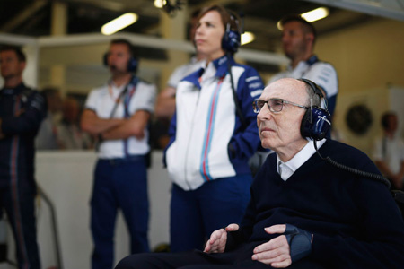 フランク・ウィリアムズ入院　娘のクレアも付き添う