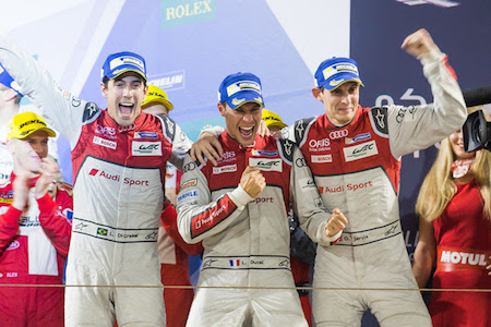 【WEC最終戦】耐久の王者アウディ、最期のWECを1-2フィニッシュで有終の美／バーレーン6時間
