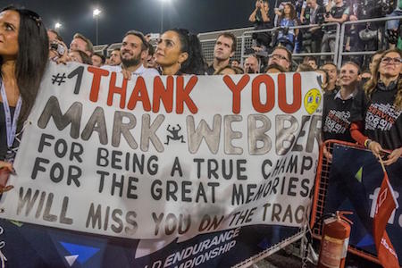 【WEC動画】ラストレースのマーク・ウェバーを賞賛／バーレーン6時間