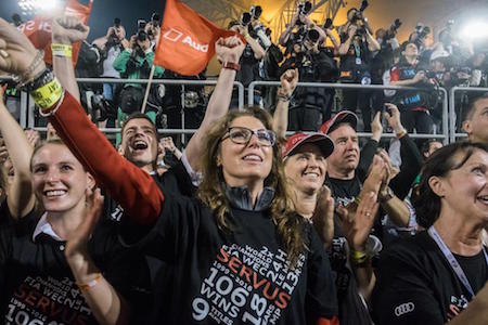 【WEC動画】涙、ハグ、キス･･･アウディ、感動の舞台裏／バーレーン6時間