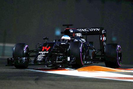 【マクラーレン・ホンダ】アロンソ「この勢いをレースにつなげていきたい」P1は来季テストに集中