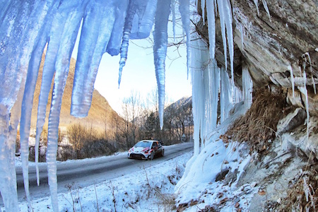 【WRC】トヨタ画像ギャラリー／WRC第1戦ラリー・モンテカルロ デイ2