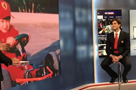 「チャンスがあればレースに出たい」とフェラーリの新サードドライバー