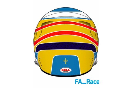 【マクラーレン・ホンダ】フェルナンド・アロンソ、大型契約か？ヘルメットをアライ製からBELL製へ変更