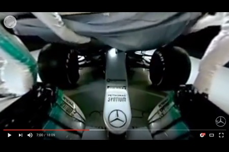 【動画】メルセデスAMG『W08』新車発表の動画を公開