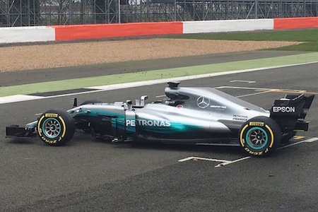 【新車画像追加】王者メルセデスF1、2017年の新車『W08』の画像を公開