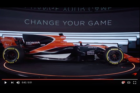 【新車発表会・動画】マクラーレン・ホンダ『MCL32』紹介動画「ゲームを変える」