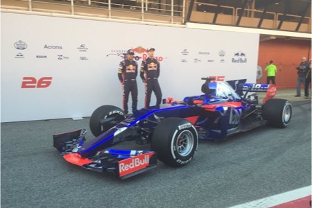 【画像追加・新車発表】トロロッソ2017年の新車『STR12』発表　カラーリング一新