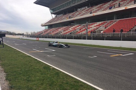 【合同テスト2日目午前タイム】ハミルトン、レコードタイム更新　ホンダなど数チームはトラブル発生