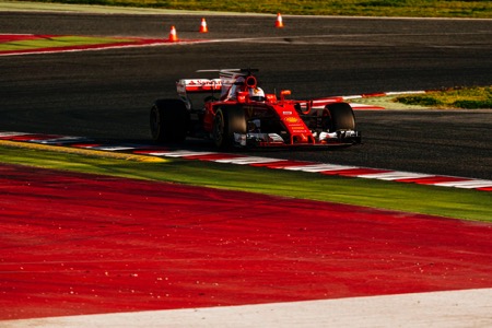 【合同テスト3日目タイム】フェラーリ好調、ソフトタイヤで19秒台へ　アロンソも周回重ねペースアップ