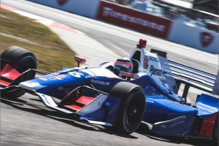 【インディカー】佐藤琢磨、予選5番手を獲得　2015年以来のトップ6進出／開幕戦