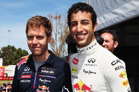 フェラーリvsメルセデスに期待。いいクルマを手にしたベッテルは最強だとリカルド