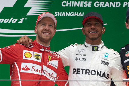 実力伯仲のフェラーリとメルセデスAMG、タイトル争いはベッテルとハミルトンの一騎打ちか