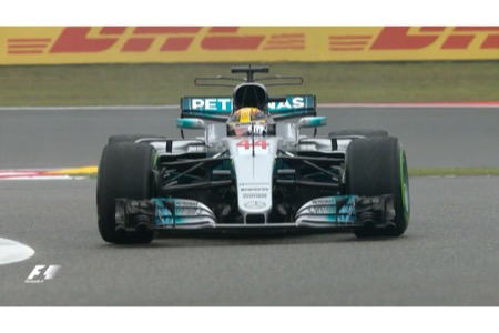 【動画】F1中国GPフリー走行1回目のハイライト
