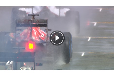 【動画】スタート時の波乱に期待･･･2017年F1ウェットスタートを解説。過去のセナやシューマッハの映像も