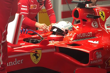 【P3速報】やっと走れたF1中国GP、フェラーリ1-2･･･フリー走行3回目