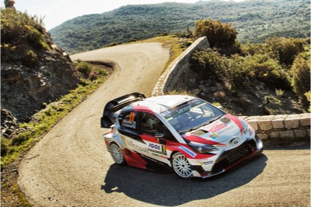 【WRC】トヨタのハンニネン「あと5kmでミスしてしまった。原因はペースノート」／第4戦ラリー・フランス