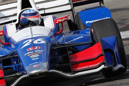 【インディカー・画像3枚】佐藤琢磨「とても悔しい。競争力は高かったけど、突然トラブルが」