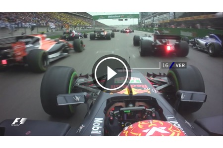 【動画】フェルスタッペンがセナと称される理由　雨のF1中国GPで9台抜き