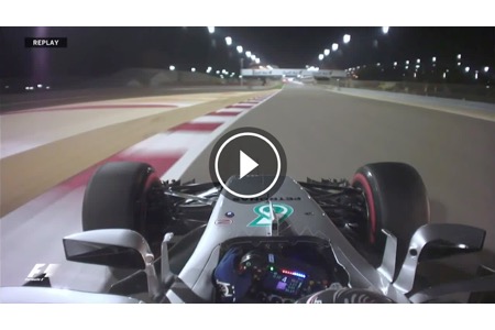 【動画】バルテリ・ボッタス、自身初のポールポジションラップ　フィンランド人として9年ぶり5人目／F1バーレーンGP予選