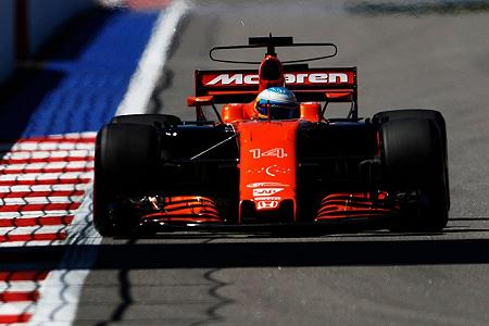 【P1レポート】トップはフェラーリ　ホンダにまたもトラブル発生／F1ロシアGP